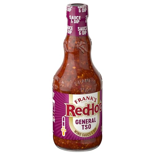 Image of Frank's RedHot Wings Sauce, General Tso, Dipping Sauce, For Chicken, Shrimp, Stir-Fry, Noodles, and More, 12 fl oz