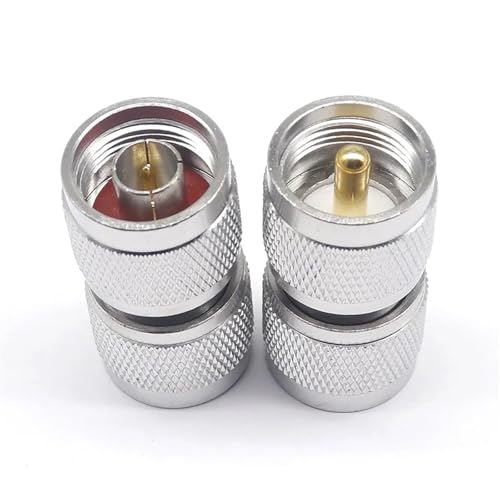 Adaptador SL16 a N coaxial, juego de 10 conectores UHF macho para antenas y radiocomunicación 4