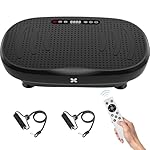 Vibration Plate Exercise Machine, Vibrating Plate for Lymphatic Drainage, Shake Plate Whole Body Waver Vibration Plate Platform, Fitness Equipment for Weight Loss Fat Burner for Women Men