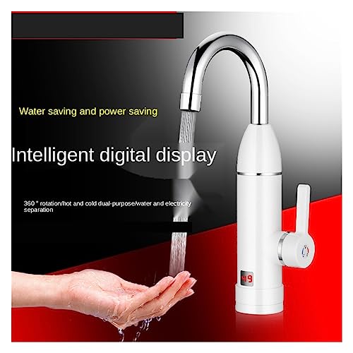 Chauffe-eau de cuisine à double usage pour eau chaude instantanée avec écran numérique LED - 4
