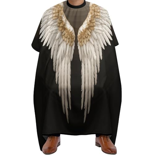 Capa para corte de cabello Angel Wing impermeable ajustable miniatura 1