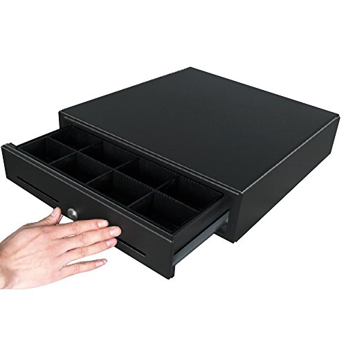 HONEY BEAR 350T Stil. 174 Registrierkasse Schublade Kassenschublade Kasse Kassenlade Geldlade Touch Push Open，4 Bills & 8 Münzen Tray (Kassenlade Stil.174)