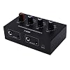 VBESTLIFE Microphone Preamp, 3 Band EQ with 20dB Adjustable Gain, Mic Preamplifier for Dynamic Condenser Mics, Multi Channel Studio Preamp, 3.5mm 6.35mm Output, Low Noise Portable #3