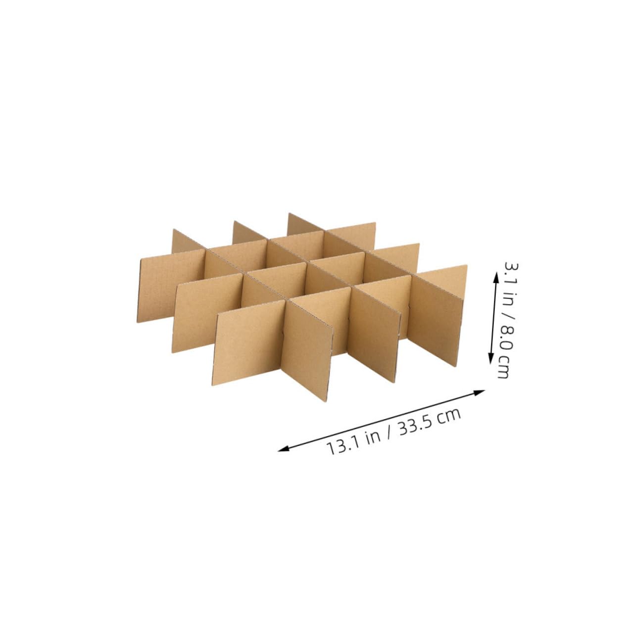 SHINEOFI 18Piezas Divisores de Cartón para Cajas de Mudanza Separadores de Embalaje para Copas y Vajilla Divisores Reutilizables y Duraderos Protección Efectiva para Transporte para Almacenamiento