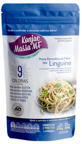 Konjac Massa MF Macarrão Linguine Zero Carboidrato 270G