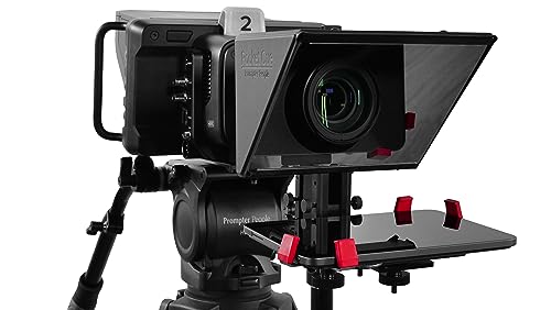 Prompter People Pocket CUE V2 TELEPROMPTER - Tablet iPad mini - with FREESTAND