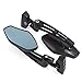Sixty61 Black Mirrors Compatible with Suzuki Hayabusa 1999-2026 Convex Fully Adjustable, Aircraft-Grade Strength Aluminum