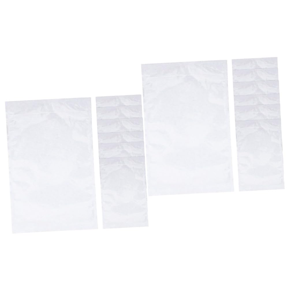 ARTIBETTER 2 Set Sacchetti Trasparenti Autoadesivi Per Etichette Spedizione Buste Packaging Adesive Pratiche Per Piccole Aziende 100 Pezzi * 2