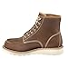 Carhartt 6” Moc Steel Toe Work Boots for Men - Waterproof, Electrical Hazard, and Impact-Resistant with PU Cushion Insoles, Dark Brown - 12 M