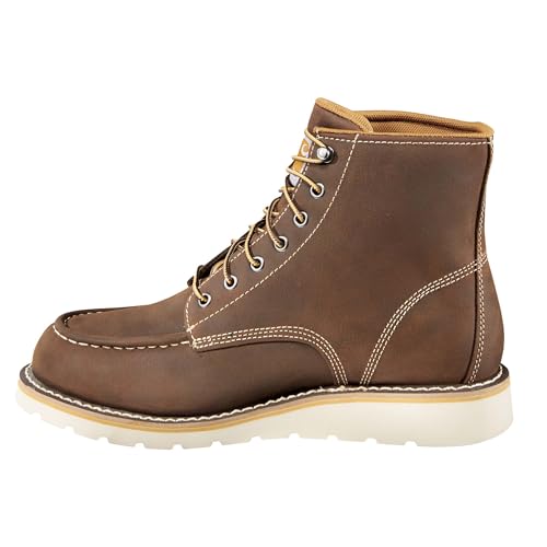 Image of Carhartt Men's Waterproof 6 inch Moc Steel Toe Wedge Work Boot