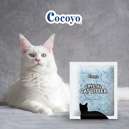 COCOYO Crystal Cat Litter I Silica Gel Cat Litter,17.2 Lbs Value Pack (4.3 Lbs x 4) - Image 3