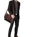 STILORD 'Athos' Bolso Mensajero Cuero Vintage Hombre y Mujer Bolsa Bandolera portátil...