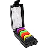 Shore-Härte-Testblock Typ A, 7 Block-Härte-Testblock-Kit, Bereich ist 30HSA -90HSA, für Elastomer, Weichgummi
