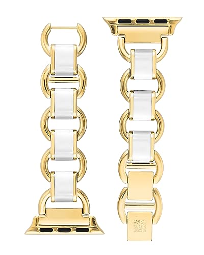 Image of Anne Klein Fashion Chain Bracelet for Apple Watch, Secure, Adjustable, Apple Watch Replacement Band, Fits Most Wrists