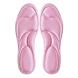 TRANSPIRABILIDAD Y ANTIOLOR: Fabricadas con tejido elástico de alta calidad y espuma transpirable, nuestras plantillas para calzado absorben el sudor y mantienen los pies frescos. El tratamiento antibacteriano previene eficazmente los malos olores, asegurando un ambiente seco e higiénico dentro de sus zapatos durante todo el día.