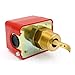 Baomain Paddle Flow Control Switch HFS-25 Red AC 250V 15A SPDT G1 Cooling System Water