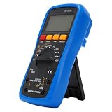 [BATTERIA RICARICABILE E DI LUNGA DURATA] Dì addio ai continui cambi di batteria.Dotato di due batterie al litio integrate da 3,7 V 800 mAh e di un caricabatterie dedicato incluso, questo multimetro offre un tempo di funzionamento prolungato.Goditi un flusso di lavoro ininterrotto durante progetti lunghi, sapendo che il tuo strumento ha un'alimentazione affidabile e ricaricabile.Questa funzione consente di risparmiare denaro sulle batterie usa e getta e riduce i rifiuti ambientali.