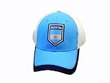 RHINOXGROUP Argentina Authentic Official Licensed Soccer Cap (Medium, Argentina 1)