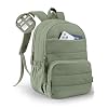 Uselike Travel Backpack for Women, 15.6 Inch Laptop Backpack, Quilted College Bookbag, Cute Work Backpacks, Water Resistant