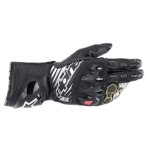Alpinestars GP Tech V2 Guanto Moto (Black/White,L)...