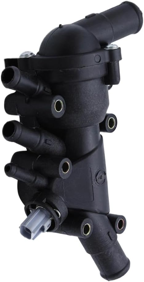 Engine Coolant Thermostat Housing Compatible with Ka 2003-2008 Replacement Part XS6E8A586AH