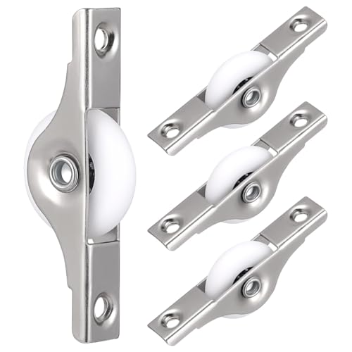 Roulettes de porte de placard coulissantes OSALADI lot de 8 galets de sol pour douche et meuble
