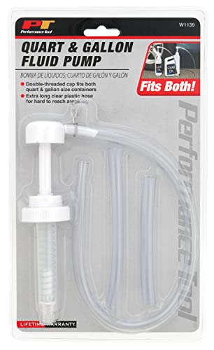 Performance Tool W1139 Quart/Gallon Fluid Pump And Hose For Vehicle Oils And Maintenance thumb #5