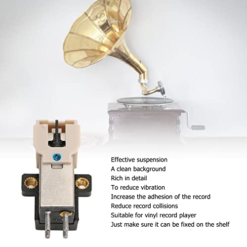 Agulha para Toca-discos, Cartuchos de Toca-discos para DJ MM, Cartucho Magnético Móvel, Agulha de Su