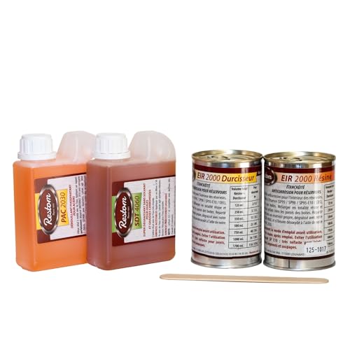 Restom - SUPERKIT - pour réservoir métallique Entre 2L et 5L - Traitement Complet pour intérieur de réservoir - Anticorrosion