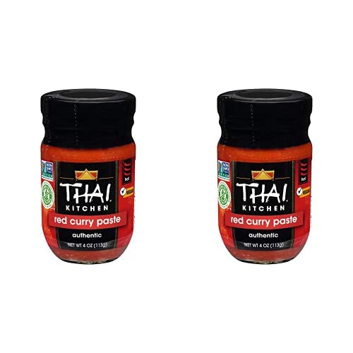 Thai Kitchen Gluten Free Red Curry Paste, 4 oz (Pack of 2)