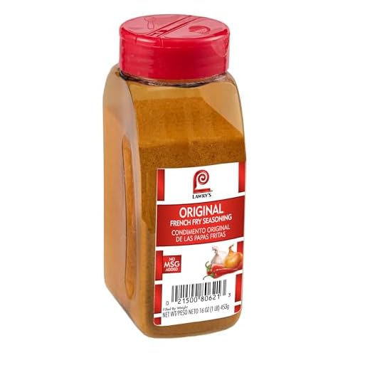 Lawry's Original French Fry Seasoning, 16 oz - One 16 Ounce Container of French Fry Seasoning Powder with Premium Blend of Spices, Best on Fries, Potatoes, Vegetables and More