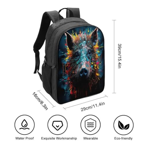 Mochila infantil impermeable 3D ajustable para material escolar de niños 2
