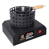 TOAUTO Electric Digital Temp Display Lead Melting Pot,PID Temp Control High Capacity 6Lbs Melting Pot,Pot Separated from Stainless Steel Base,Melting Pot for Fishing Weight Molds Bullet Casting Mold
