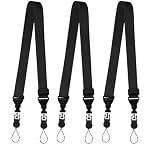 Gowjaw 3 Pack Adjustable Shoulder Strap:Comfortable for iPad Strap Nylon Neck Lanyard for iPad/Samsung Tablet Case,Camera Binocular Crossbody Laptop Luggage Bag