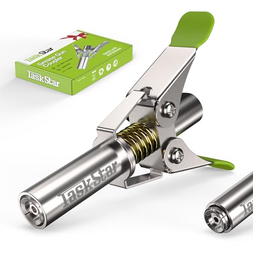 Taskstar 12000 Psi Grease Gun Coupler 2025 Upgrade With Quick-release Design ...