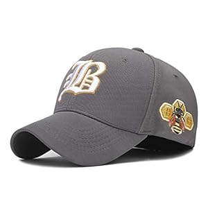 CHENNUO Cotton Baseball Cap for Women Embroidery Cap Classic Outdoor Sports Hat Sun Protection Cap