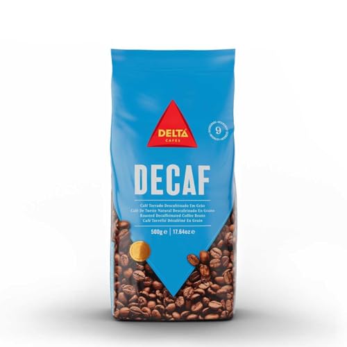 Delta Decaffeinated Portuguese Roasted Coffee Beans 500g/ 17.64oz Coffee sansations
