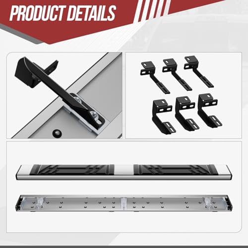 Estribos laterales acero inoxidable Ford Explorer 2020-2025 miniatura 6