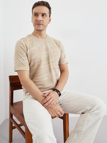 Image of Pivl Men's Summer Striped Style Trendy t Shirt