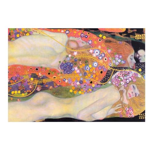 Pathos Studio GUSTAV KLIMT - Water Serpents II (Giclée Art Print) 16