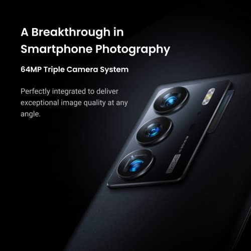 Zte Axon 40 Ultra 5G Cellphone - Unlocked Smartphone With Udc Tech, 120Hz 6.8" Amoled Display, 64Mp Triple Camera & 5000Mah Battery, Android Phone With Snapdragon 8 Gen 1, Us Version, Black, 8+128Gb #TOP3