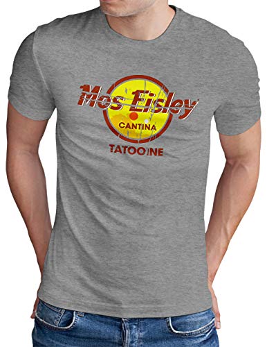 T-shirt Tatooine vintage pour homme look décontracté Mos-Eisley