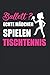 Price comparison product image Echte Mädchen Spielen Tischtennis: Tischtennis & Tischtennisspieler Notizbuch 6'x9' Liniert Geschenk für Tischtennisplatte & Mannschaft