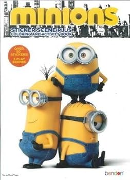 Paperback Minions Sticker Scene Book