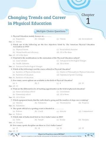 Image of Gurukul by Oswal CBSE Class 11 Physical Education Most Likely Question Bank for 2027 Exam | Chapterwise & Categorywise Questions, Competency-Based Practice, NCERT & Exemplar Questions