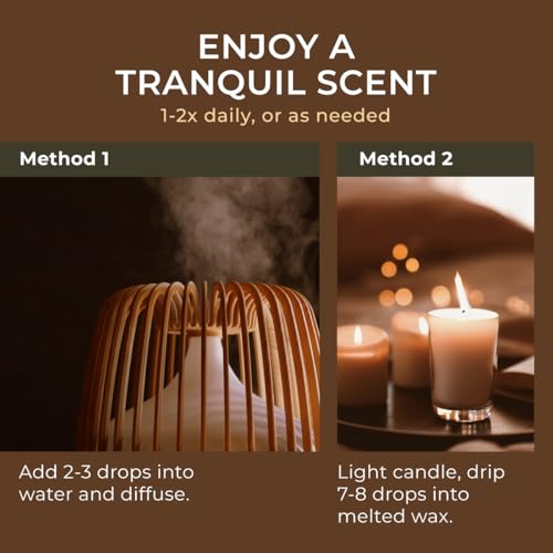 Image of 100% Pure Palo Santo Essential Oil - 0.34 Fl Oz - Palo Santo Oil for Hair, Skin, Diffuser, Aromatherapy & DIY Candle Making Scent
