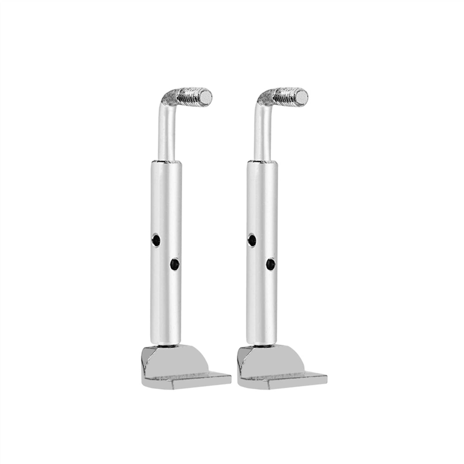 Violinbeschläge Violin/Viola Kinnhalterklemme Silber/Schwarz Schaft Schraubenschlüssel Werkzeug Ersatz (Color : Viola Chin Rest-S)