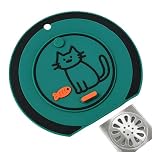 Drain Hair Catcher – Cute Cartoon Strainer, Anti-Clog Plug, Bathroom Sink Stopper | Odor-Proof Durable Design, Kitchen Bathtub Floor Laundry Home Apartment RV Commercial