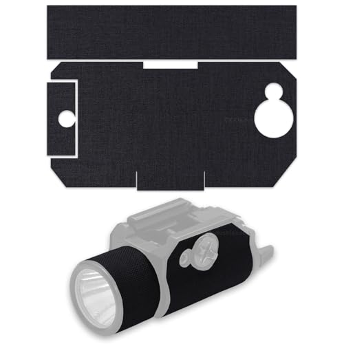 EDC Wrap Weapon Light Wrap Kit Compatible with Streamlight TLR-1 – Durable Cordura 500D - (Black) - Precision Cut Protective Wraps, Water-Repellent - USA Made