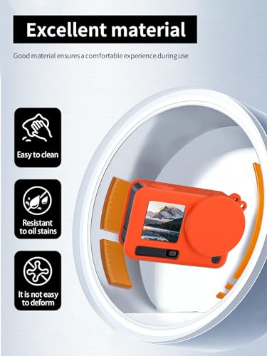 Coque Osmo Action 6 silicone protection caméra WUNIAK